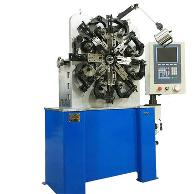 Màu xanh CNC mùa xuân cuộn máy, phẳng nhỏ cuộn quanh co máy Chứng nhận CE