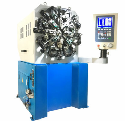 Độ chính xác cao 5 trục CNC mùa xuân hình thành máy với dây quay và Spinner