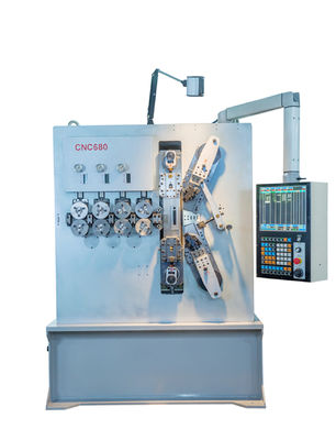 XD -680 Model 3.00 - Máy cán CNC mùa xuân 8.00mm với hệ thống chuyển động Servo