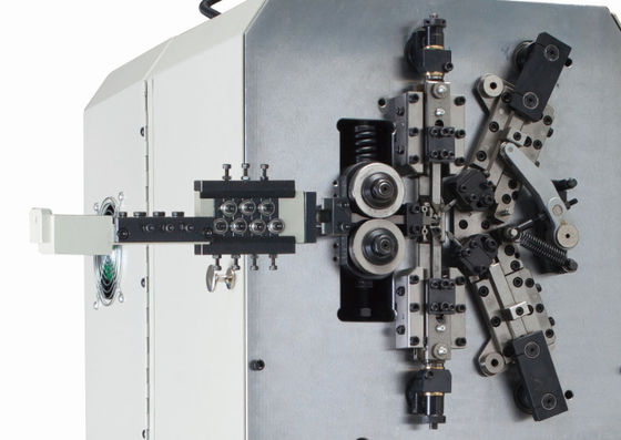 Máy cuộn lò xo CNC tám trục đa năng, máy tạo hình lò xo có độ chính xác và tốc độ cao