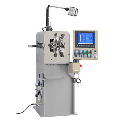 Máy làm lò xo CNC 0,1-0,8mm, 8 trục và tốc độ sản xuất 1000 chiếc / phút
