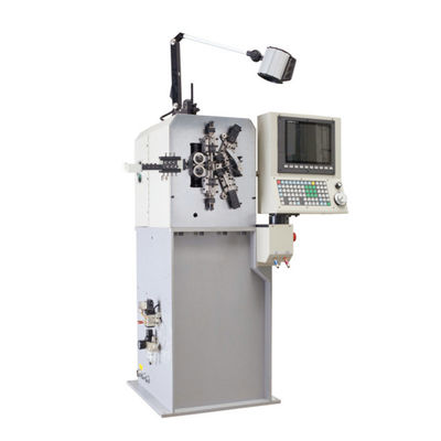 Máy làm lò xo CNC 0,1-0,8mm, 8 trục và tốc độ sản xuất 1000 chiếc / phút
