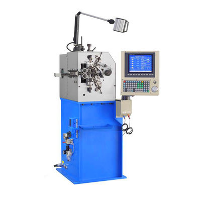 Máy làm lò xo CNC 0,1-0,8mm, 6 trục, tốc độ sản xuất 800 chiếc / phút