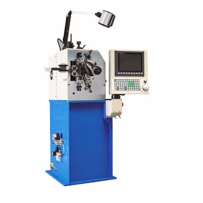 Máy làm lò xo CNC 0,1-0,8mm, 6 trục, tốc độ sản xuất 800 chiếc / phút