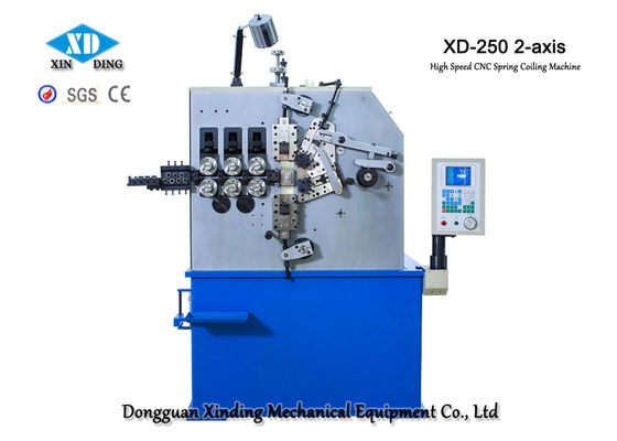 Máy cuộn lò xo 2 trục XD-250 Sản xuất lò xo nén 2.0mm đến 5.0mm