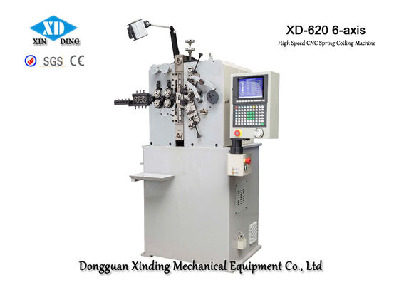 XD-620 Máy cuộn lò xo tốc độ cao 6 trục để tạo lò xo hiệu quả