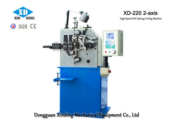 XD-220 Tạo các lò xo nén chính xác khác nhau trong dây Dia 0,5 - 2,0mm