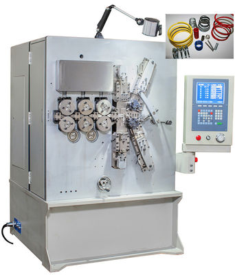 2.00 - 6.00mm Năm trục CNC Coil Spring Machine Với Servo Motion System