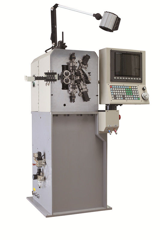 Máy cuộn lò xo CNC tám trục đa năng, máy tạo hình lò xo có độ chính xác và tốc độ cao