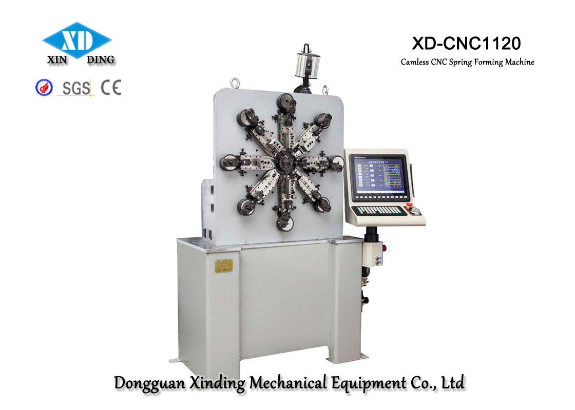 XD-1120 Máy tạo hình lò xo không trục 11 trục để tạo dây Dia 0,2 đến 2,3mm