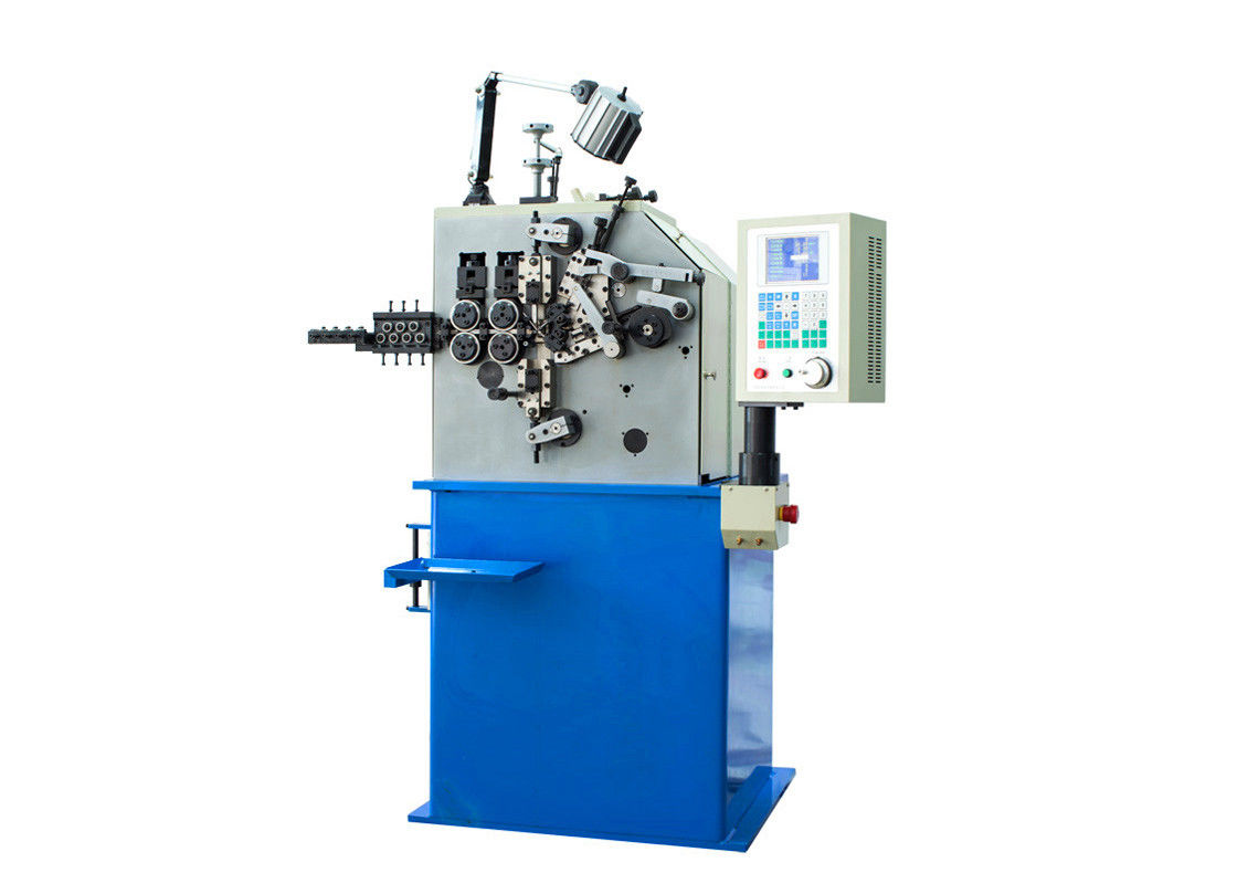 Kích thước dây 0,5-2,0mm Máy cuộn lò xo CNC 2 trục