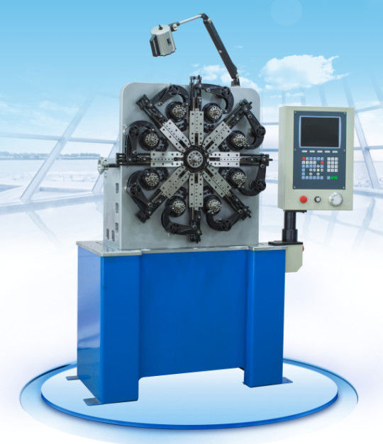 3 - 4 Trục Universal Torsion CNC Spring Coiler 100pcs / phút 3P 2,7 KW